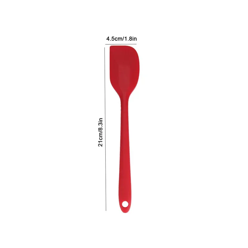 Racloir antiadhésif en silicone résistant à la chaleur pour crème et beurre 13