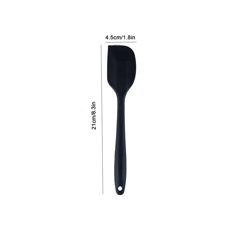 Racloir antiadhésif en silicone résistant à la chaleur pour crème et beurre 14