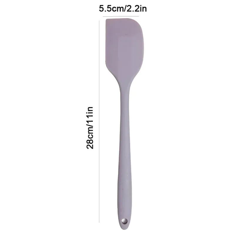 Racloir antiadhésif en silicone résistant à la chaleur pour crème et beurre 10