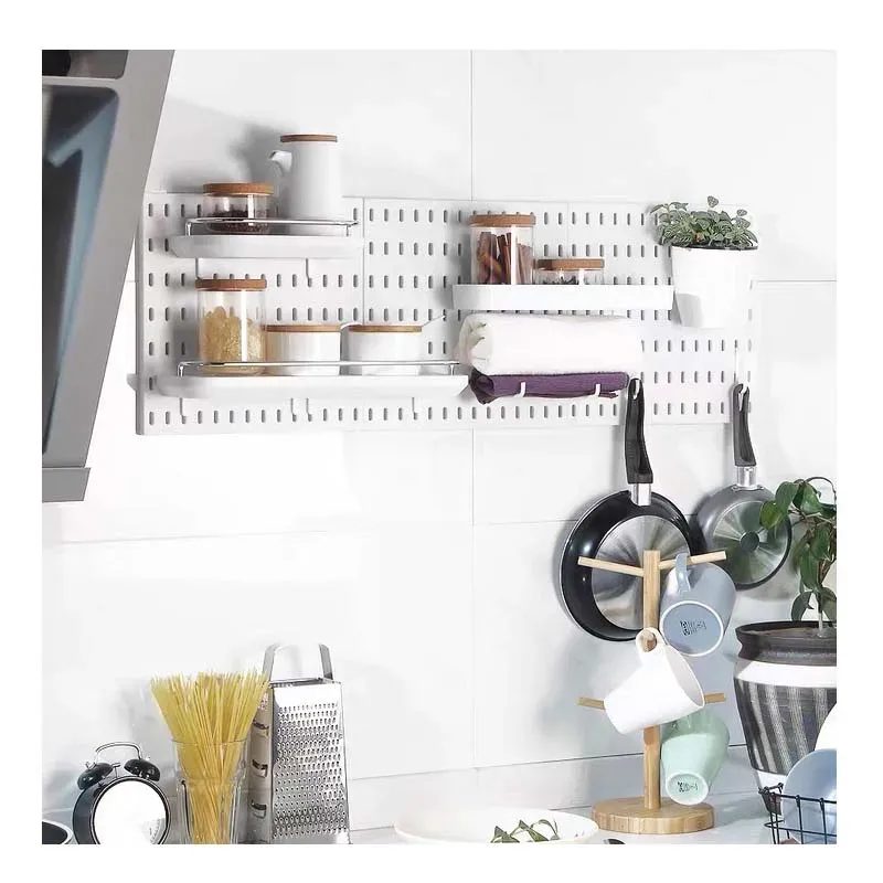 Accessoires de rangement pour panneau perforé