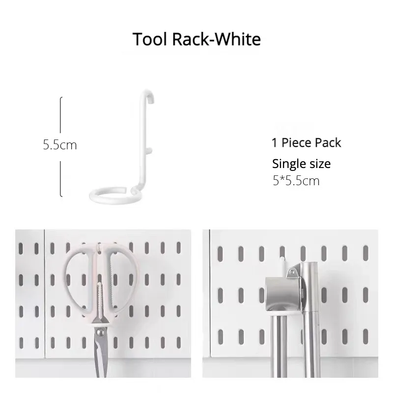 Présentation des accessoires de rangement