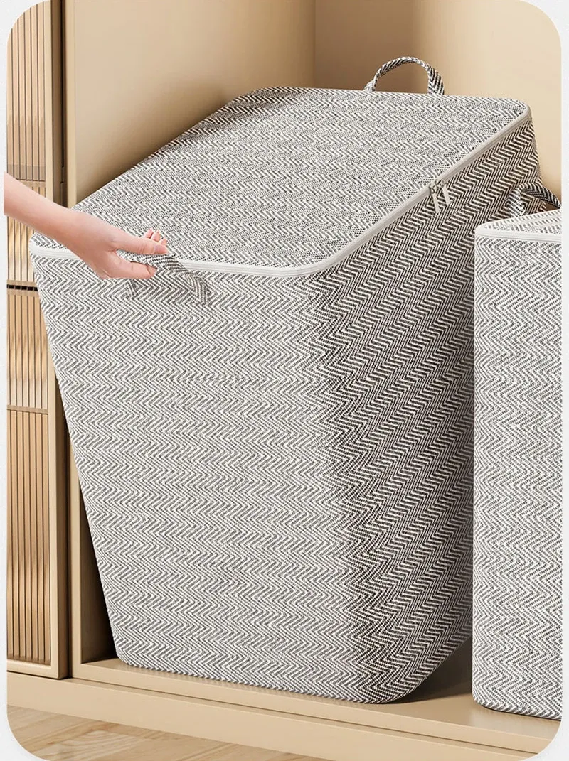 Vue détaillée de la boîte de rangement pliable