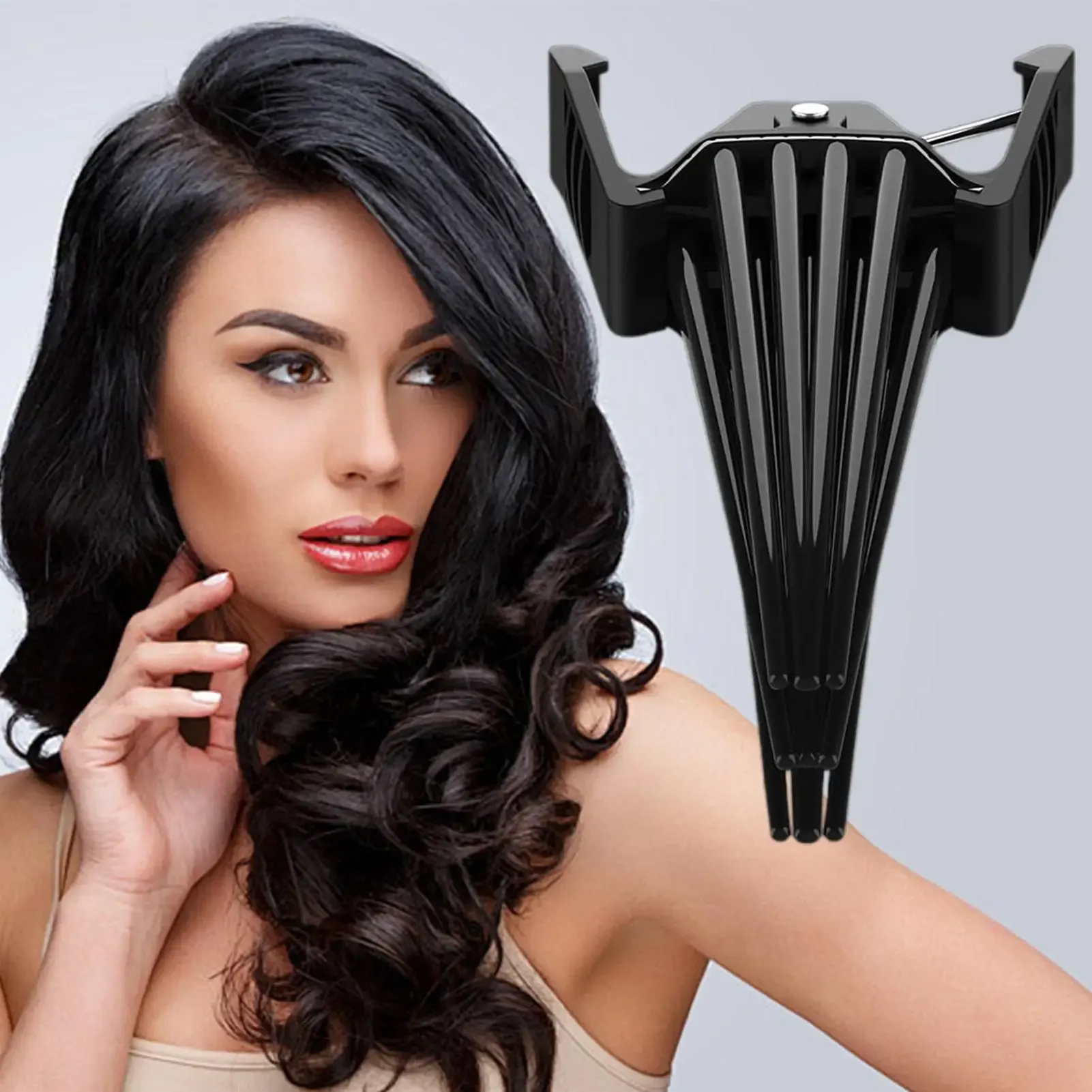 Pince volumisante sans couture pour racines, outil de coiffure instantané pour cheveux longs et courts 2