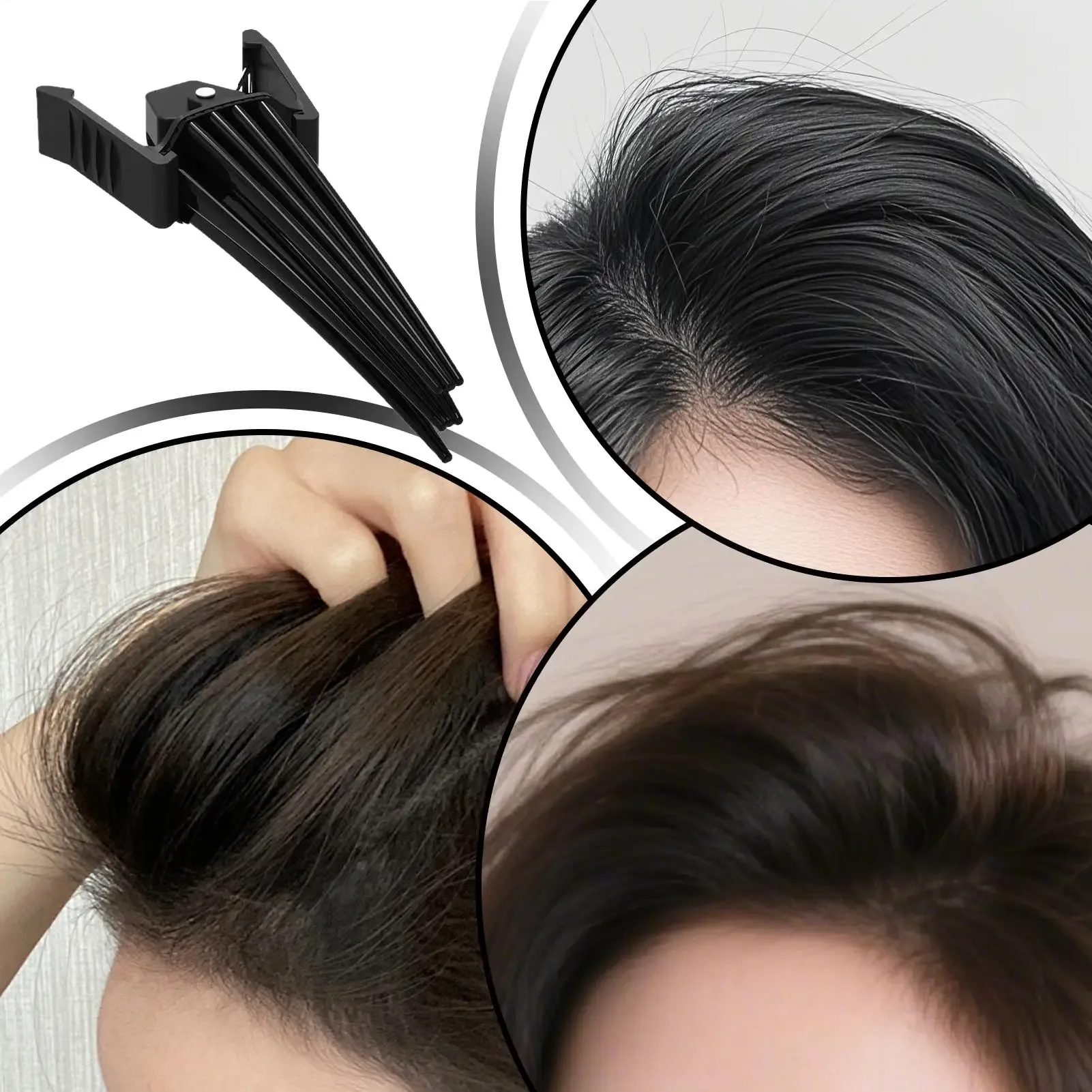 Pince volumisante sans couture pour racines, outil de coiffure instantané pour cheveux longs et courts 6