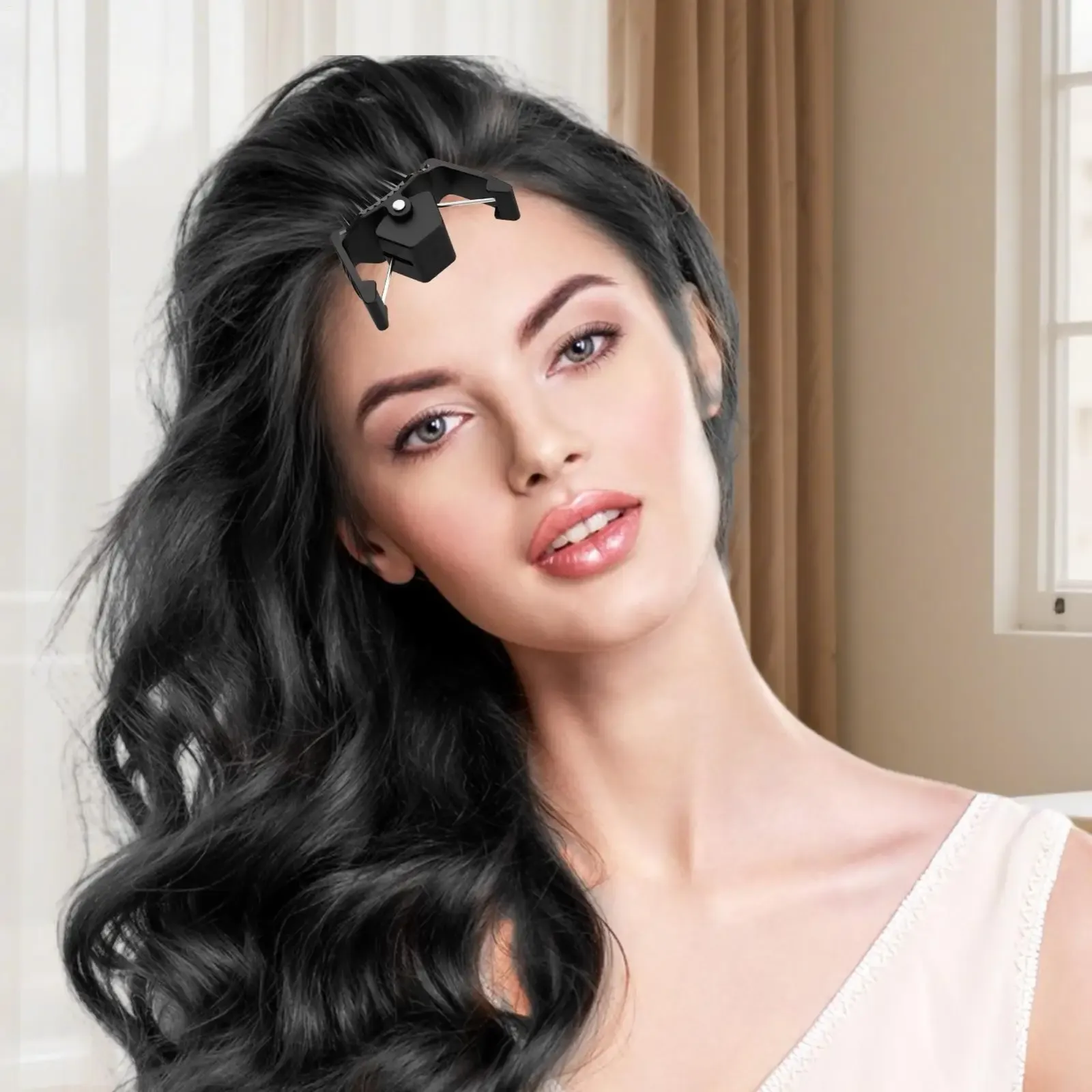 Pince à volume de cheveux, résultat