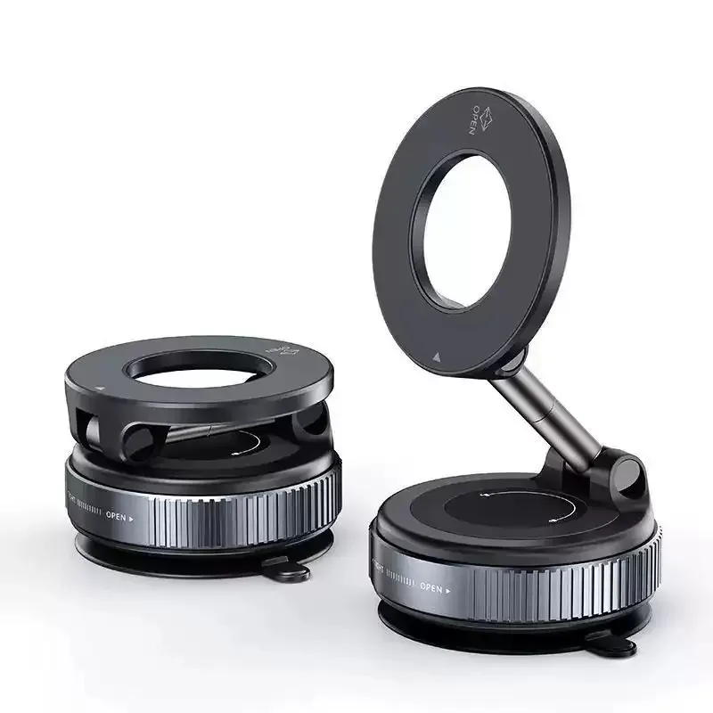 Support magnétique pliable pour téléphone de voiture, à réglage multi-angles 7
