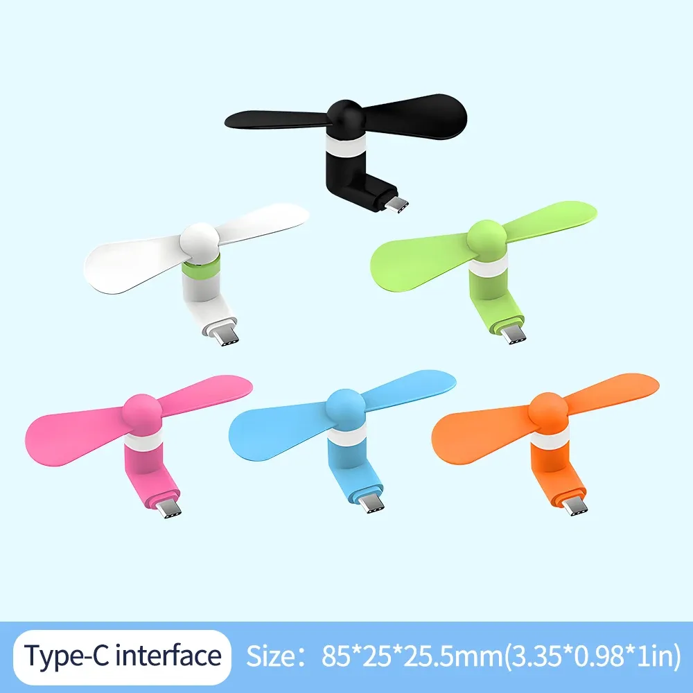 Mini ventilateur portable USB-C pour smartphone 4