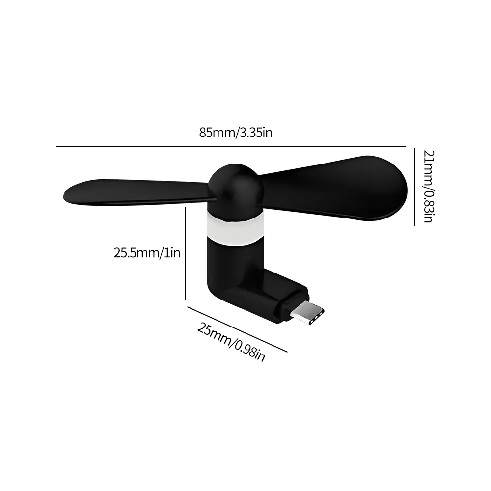 Ventilateur portable en situation d'utilisation