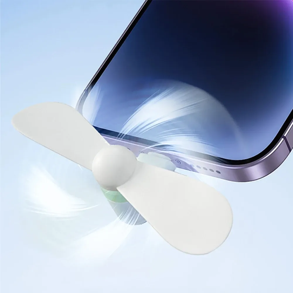Ventilateur portable pour smartphone, design compact