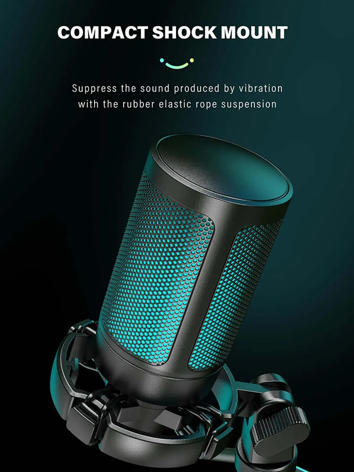 Conception anti-vibration du microphone AmpliGame A2