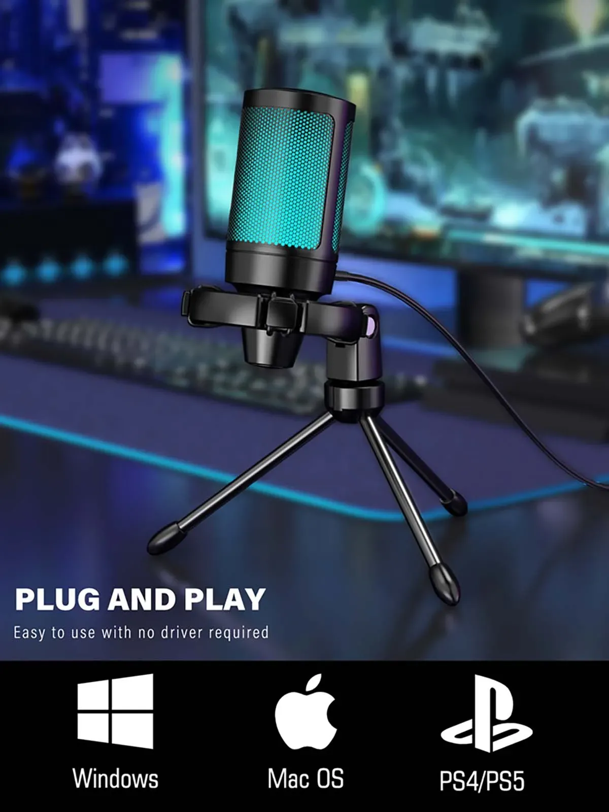 Microphone AmpliGame A2 prêt à l'emploi