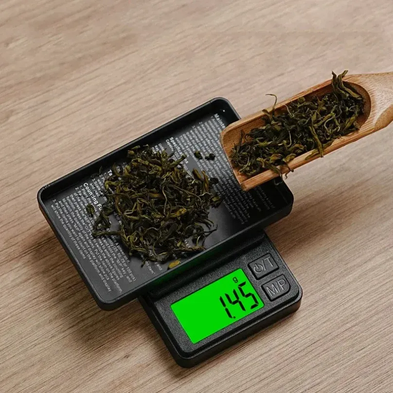 Balance numérique de poche haute précision 100/1000 g, lecture 0,01 g 3