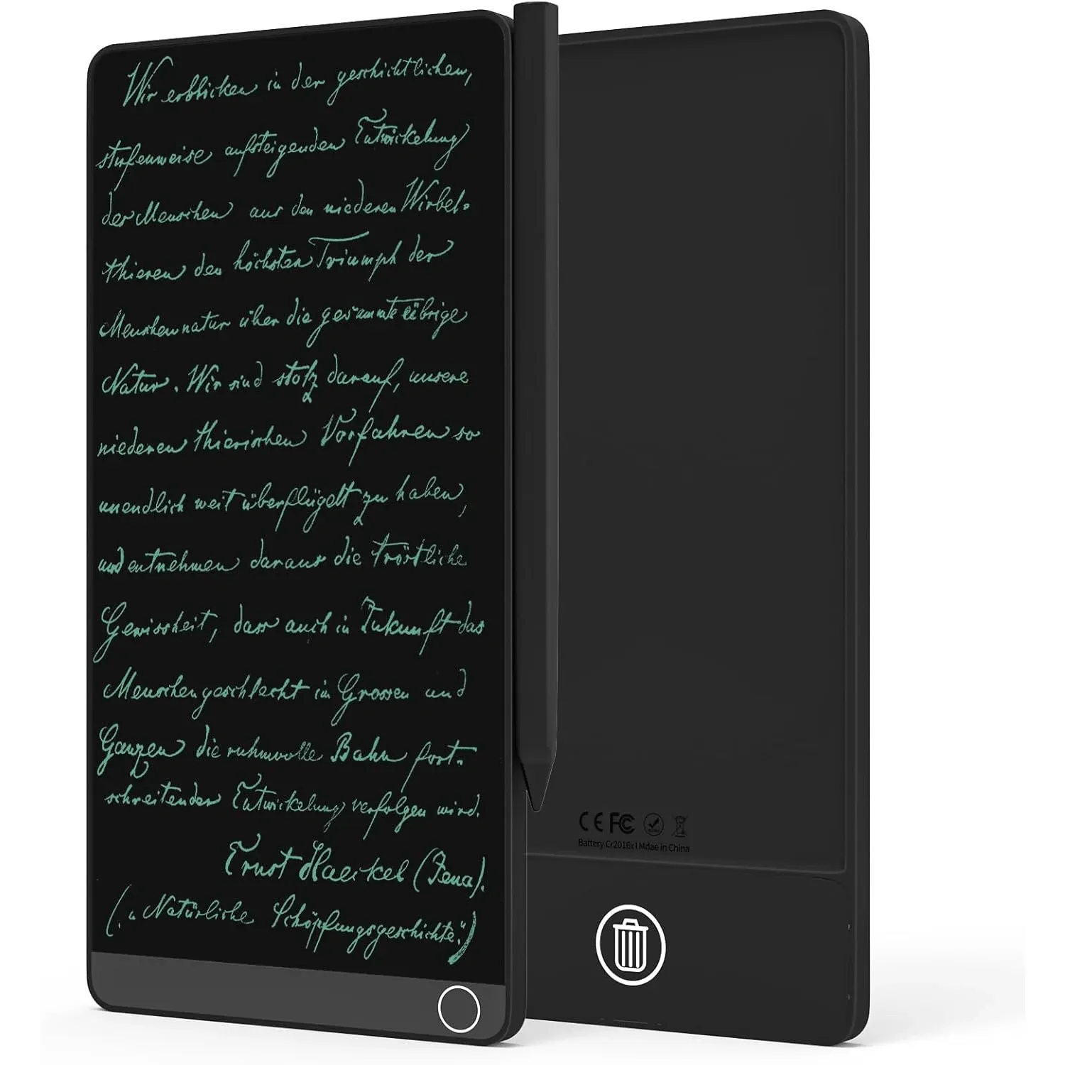 Tablette d'écriture LCD plein écran 6,5 pouces, bloc-notes numérique portable et léger pour le croquis créatif 7