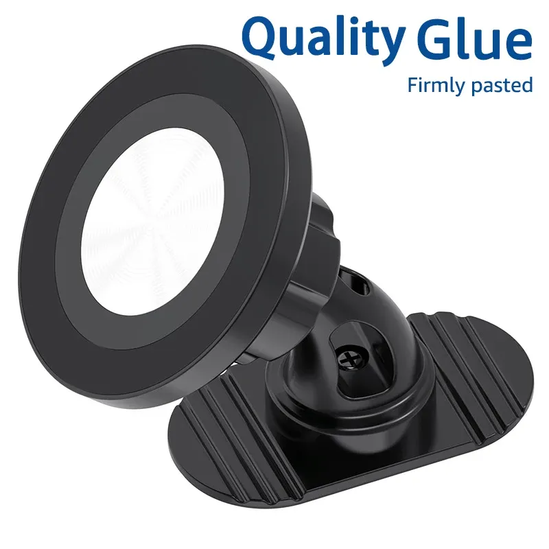 Support magnétique pour voiture, détail de la fixation