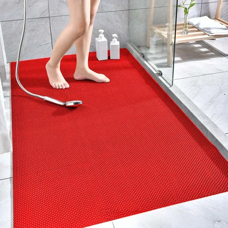Tapis de sol antidérapant en PVC imperméable pour cuisine, piscine et extérieur, réf. D343 8