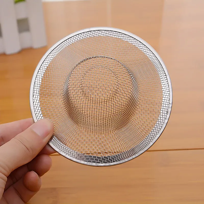 Filtre de vidange en acier inoxydable, détail du design