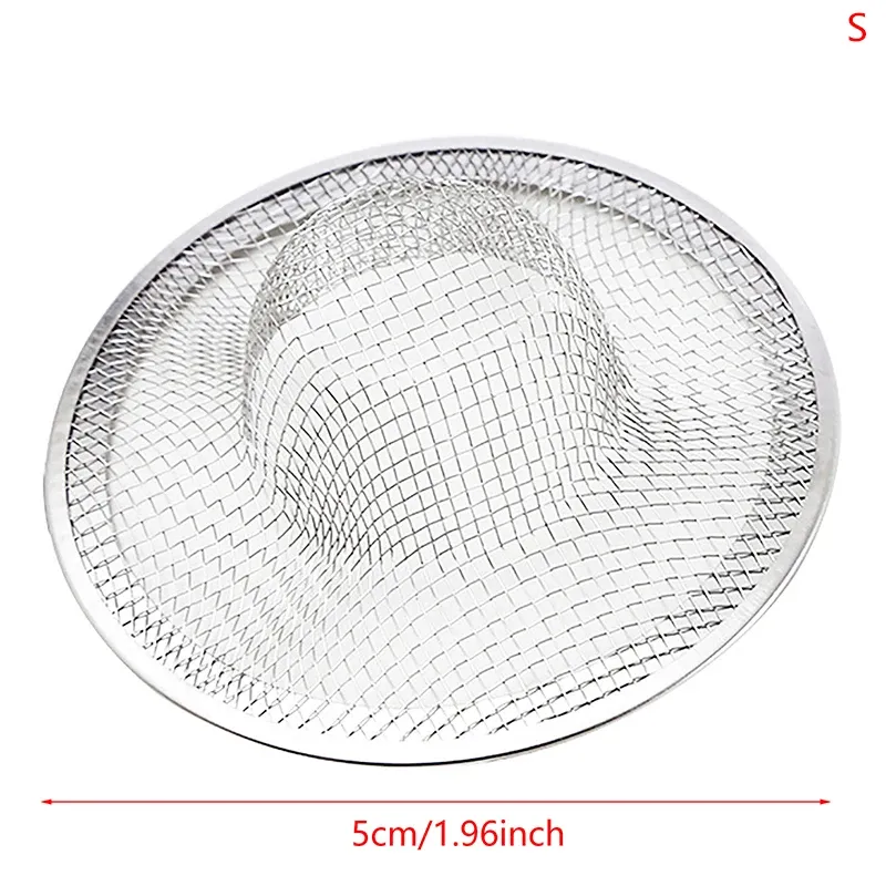 Lot de 2 filtres de vidange en acier inoxydable pour salle de bain 7