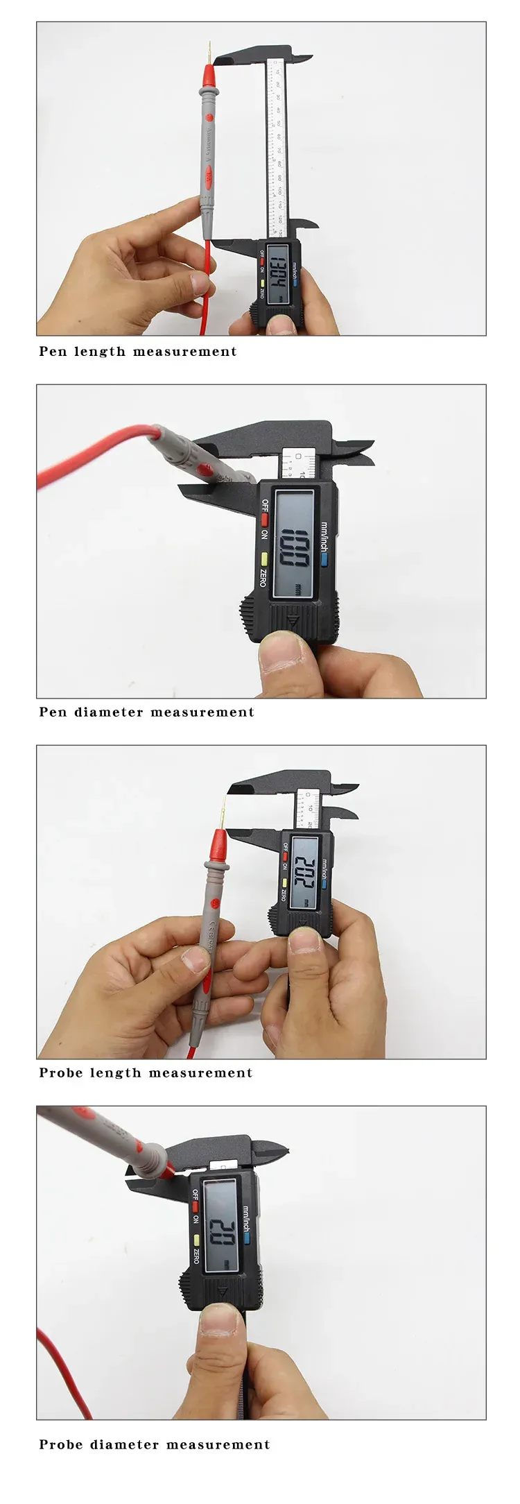 Sondes de multimètre premium, ensemble complet