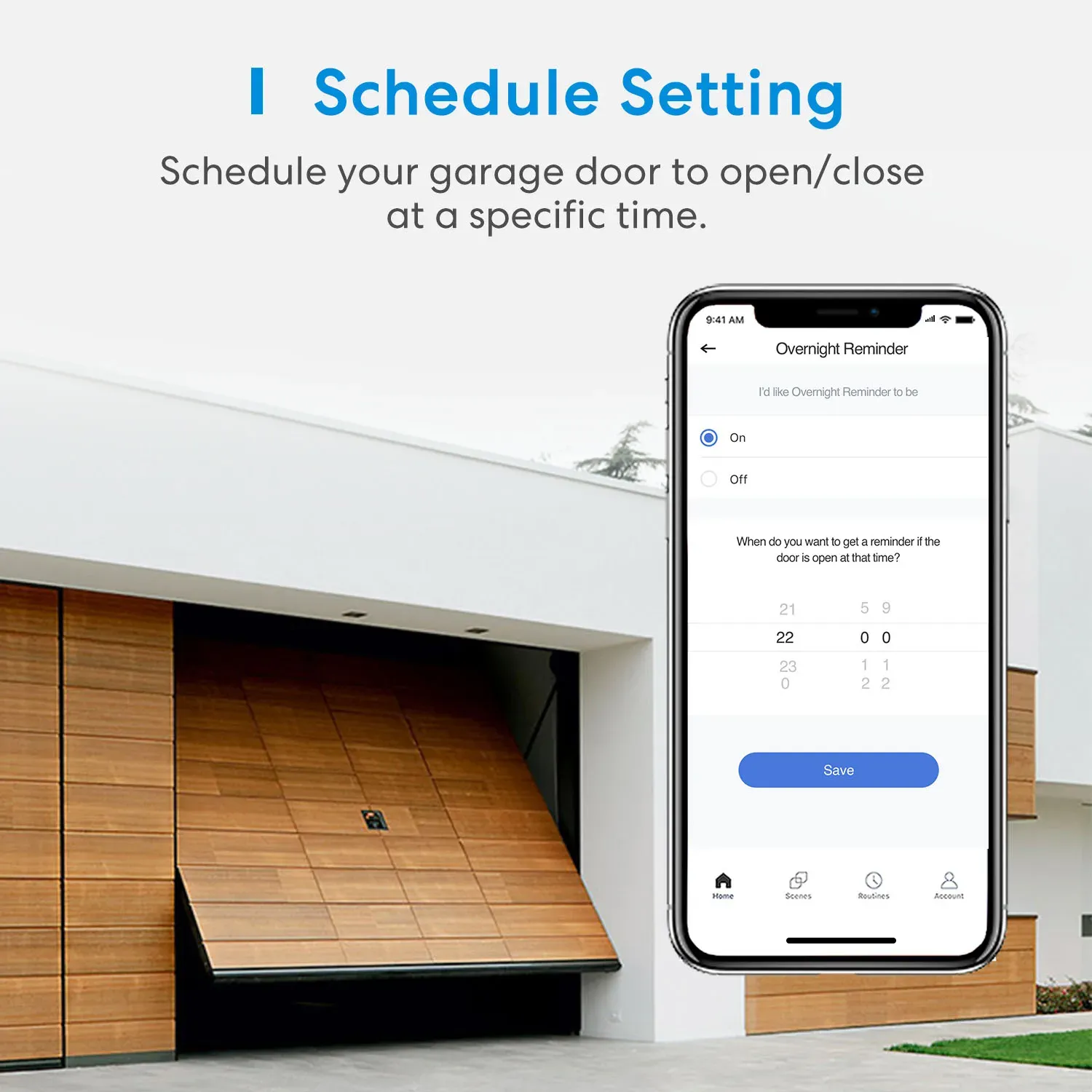 Ouvre-porte de garage intelligent Wi-Fi Meross MSG100 avec capteurs de porte, compatible Alexa et Google Home 4