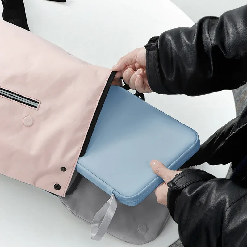 Housse à manches pour tablette 10,9 et 12,9 pouces, étui antichoc avec pochette multi-poches 2