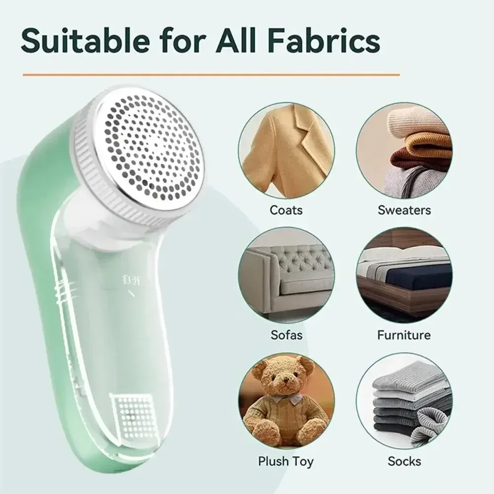 Rouleau électrique anti-peluches pour vêtements, épilateur pour animaux de compagnie et brosse à poils de chat portable 3