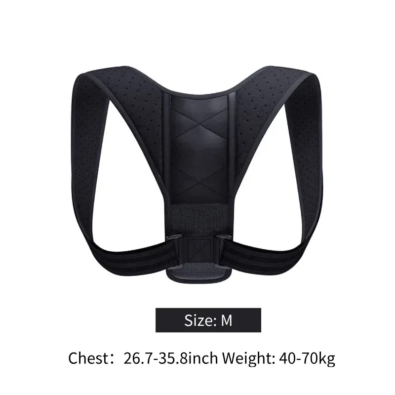 Ceinture de correction posturale pour le dos, anti-bosse, correction de la posture assise, unisexe, respirante, galbante 7