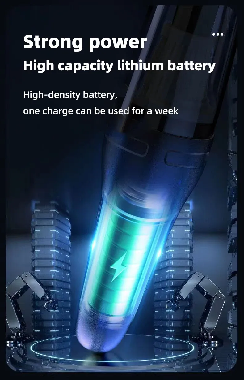Aspirateur à main sans fil, affichage LED