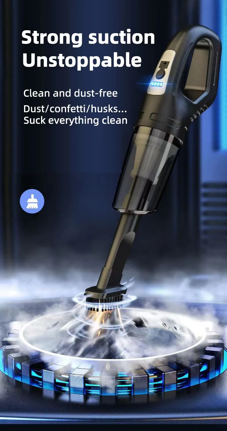 Aspirateur à main sans fil, vue d'ensemble