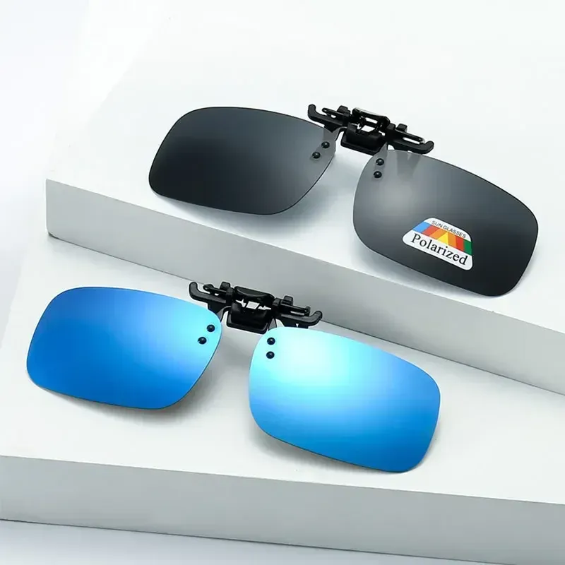 Clip polarisé pour lunettes de soleil et de conduite, protection UV400, vision nocturne haute définition 2