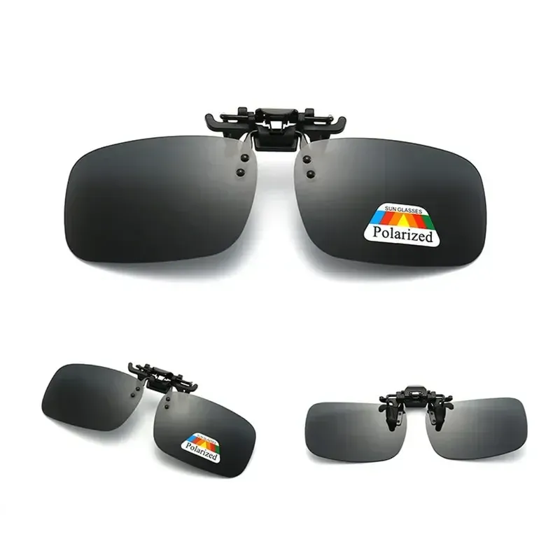 Clip polarisé pour lunettes de soleil et de conduite, protection UV400, vision nocturne haute définition 5