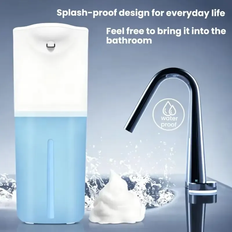 Distributeur de savon moussant automatique sans contact à induction intelligent pour la maison, l'hôtel et la salle de bain 5