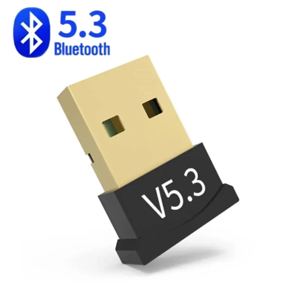 Adaptateur USB Bluetooth 5.3 pour PC et ordinateur portable, dongle sans fil compatible souris et clavier, prise en charge de Windows 7/8.1/10/11 10