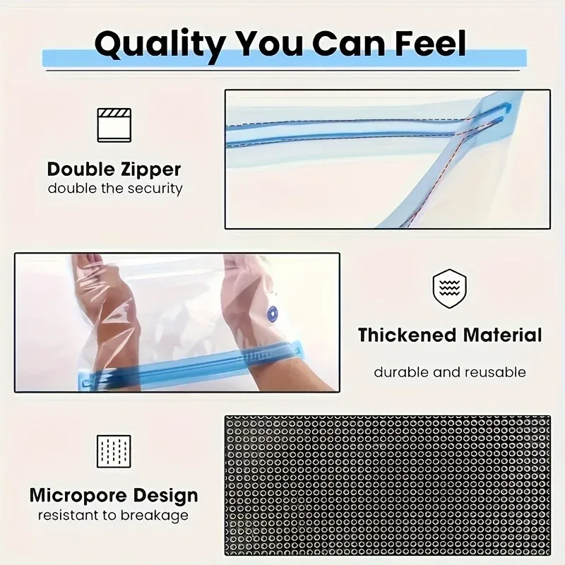 Sacs de rangement sous vide pour filament d'impression 3D avec pompe USB 4