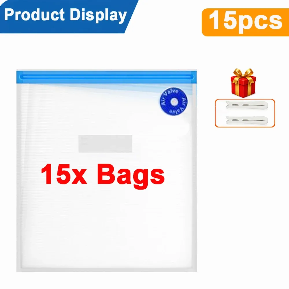 Sacs de rangement sous vide pour filament d'impression 3D avec pompe USB 14