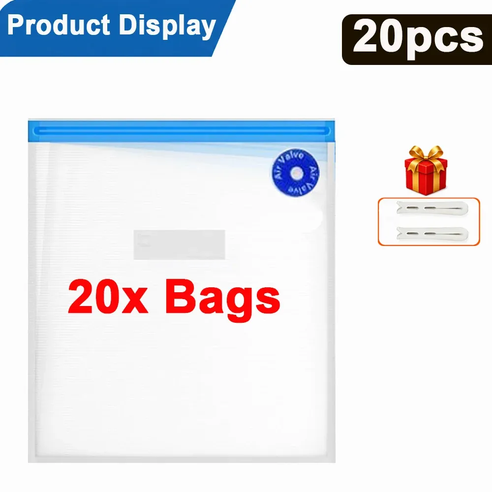 Sacs de rangement sous vide pour filament d'impression 3D avec pompe USB 8