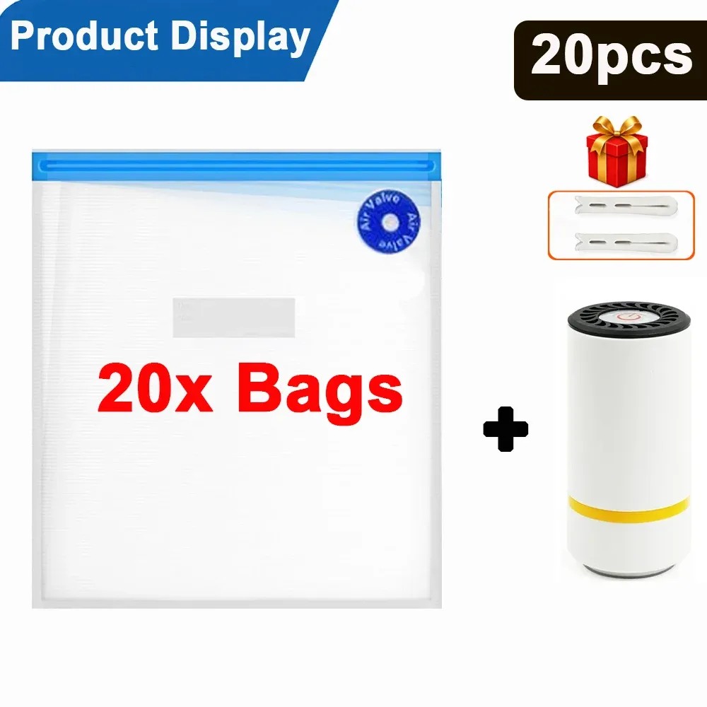 Sacs de rangement sous vide pour filament d'impression 3D avec pompe USB 13
