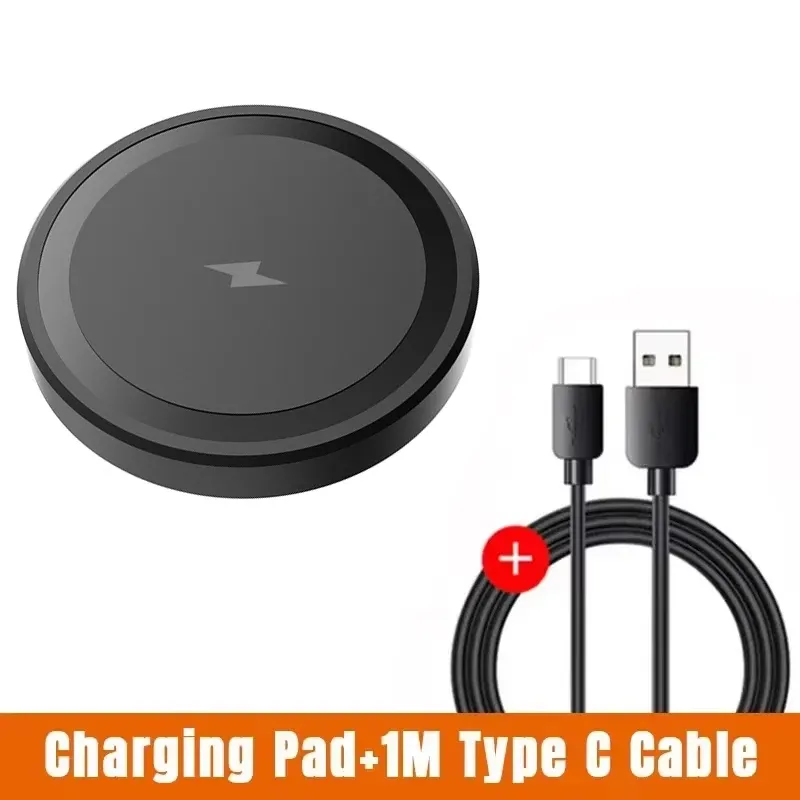 Mini chargeur magnétique sans fil pour iPhone MagSafe, AirPods 4 et AirPods Pro – Station de charge rapide 11