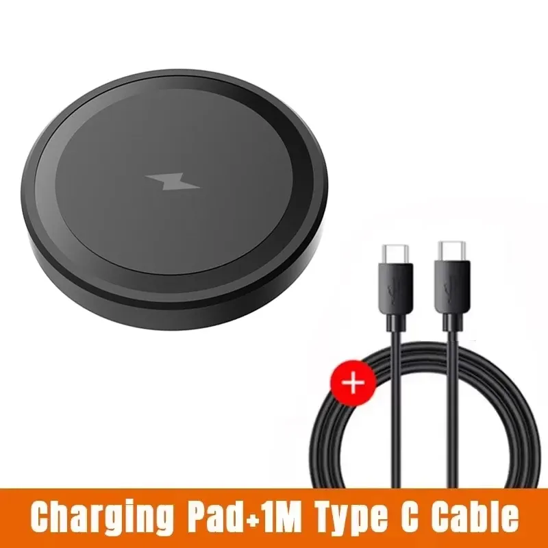 Mini chargeur magnétique sans fil pour iPhone MagSafe, AirPods 4 et AirPods Pro – Station de charge rapide 9