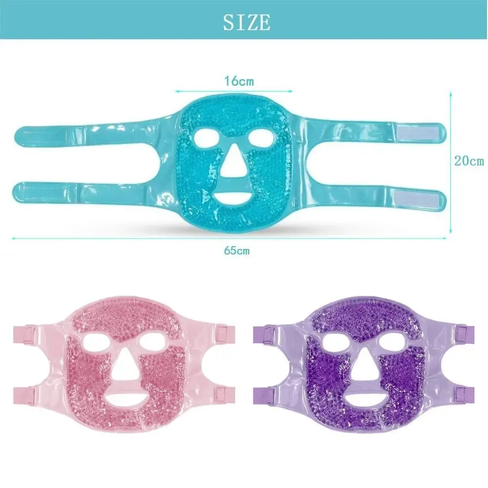 Masque yeux en gel rafraîchissant anti-fatigue, réutilisable, effet chaud et froid 5