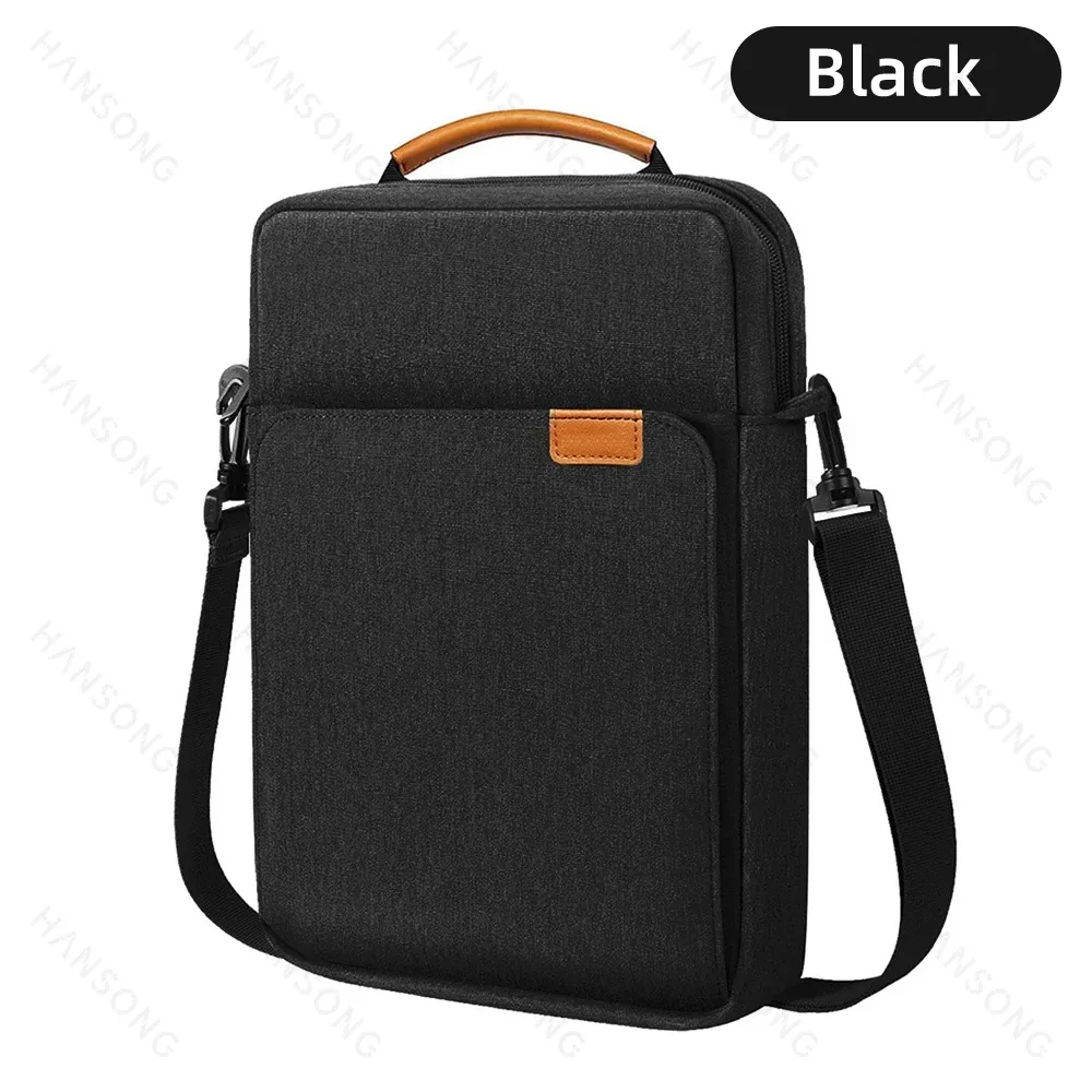 Sac bandoulière pour tablette compatible iPad Air Pro 12,9 pouces, iPad Air 10,9 pouces et Galaxy Tab A 10 pouces 10