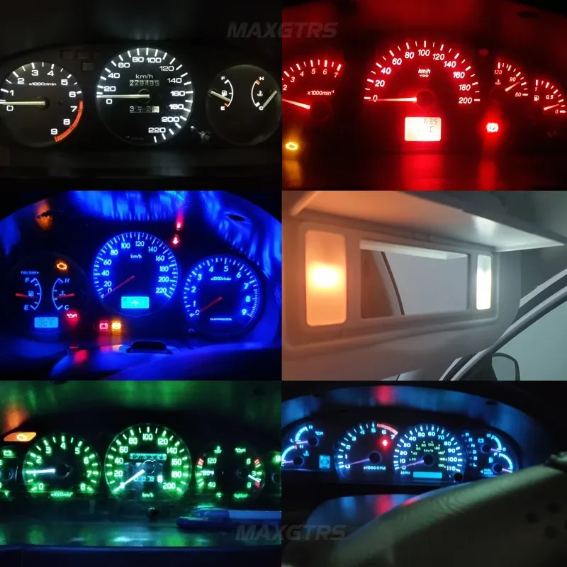 Ampoules LED T5 pour éclairage automobile