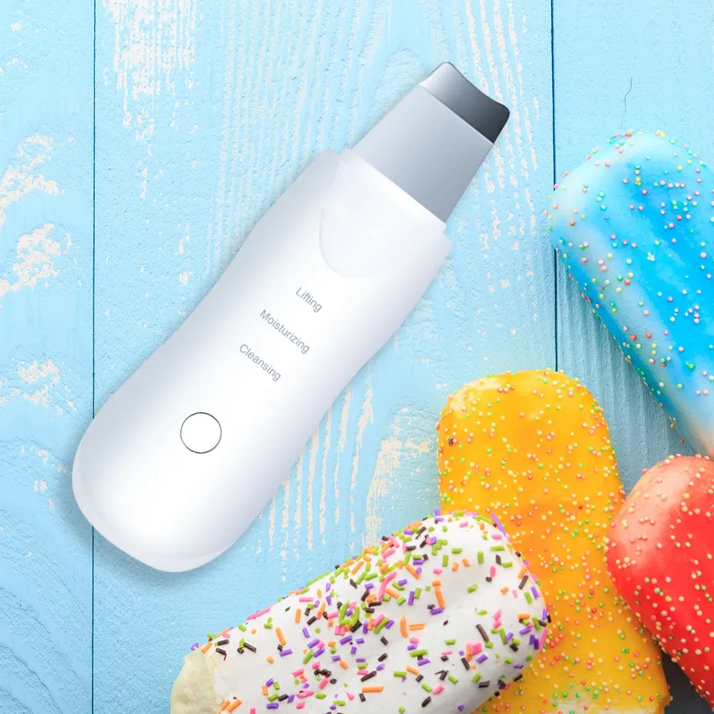Nettoyeur de peau à ultrasons, détails des finitions