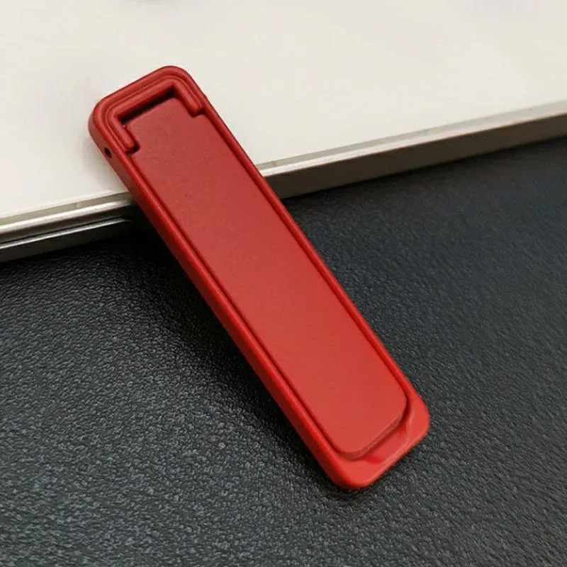 Mini Support de Bureau Pliable Ultra-Fin en Métal pour Téléphone Portable, Adhésif Invisible au Dos 10