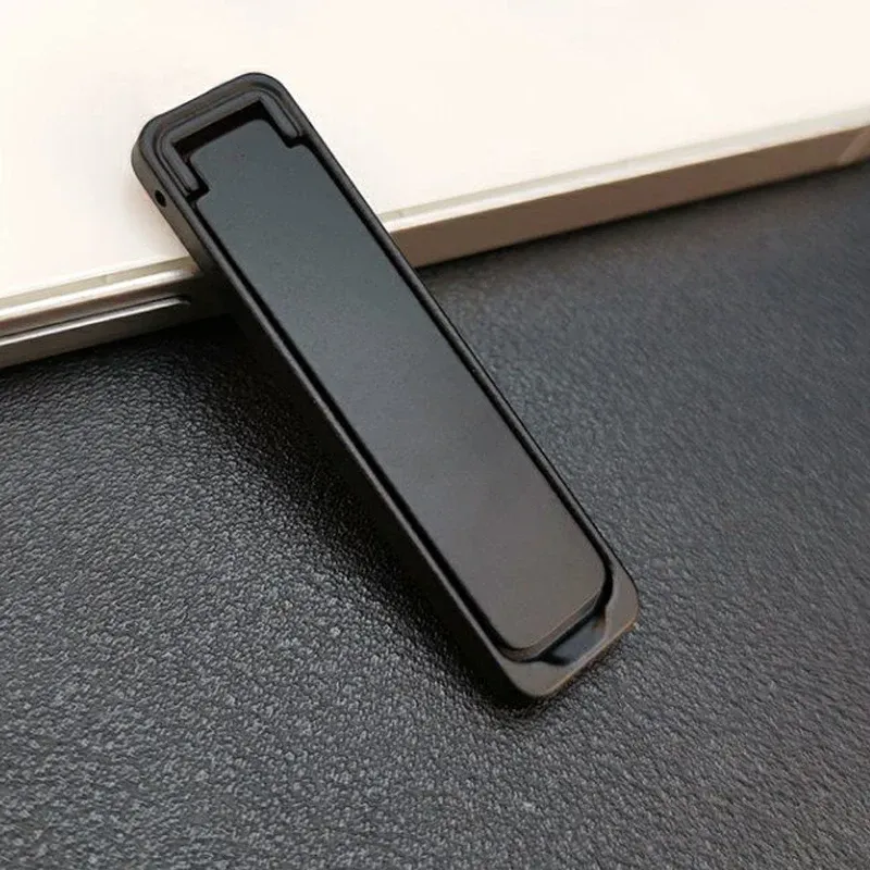 Mini Support de Bureau Pliable Ultra-Fin en Métal pour Téléphone Portable, Adhésif Invisible au Dos 9