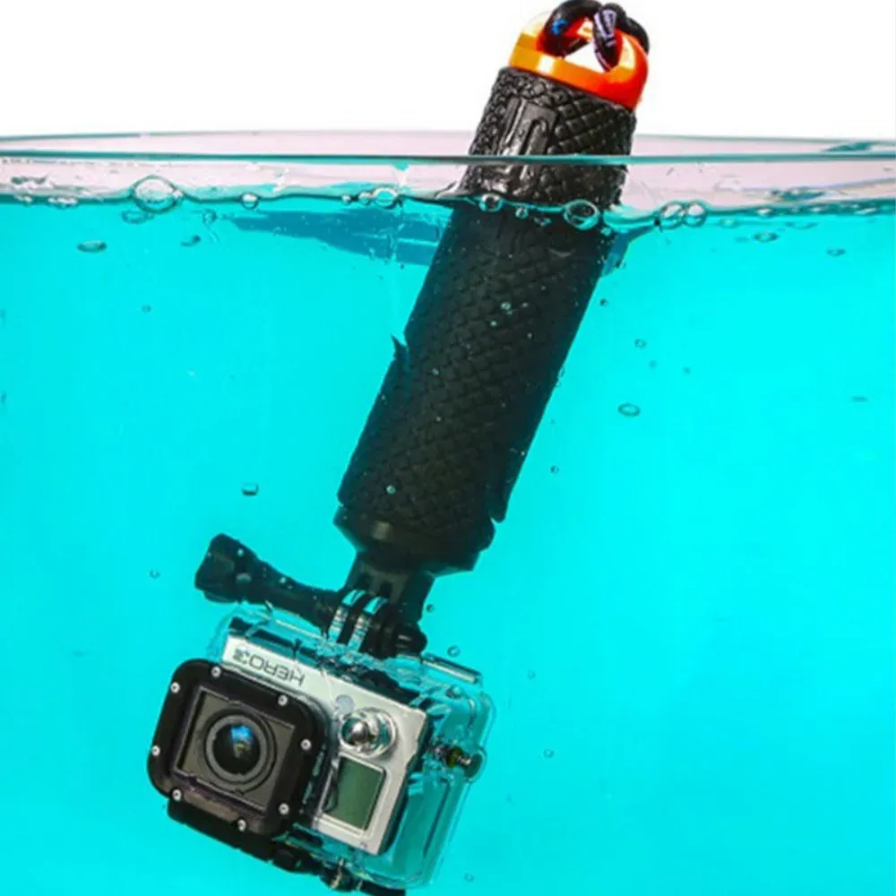 Poignée flottante pour caméra d'action GoPro Hero 8, 7, 6, 5, 4, Xiaomi Yi 4K, SJ4000, SJ5000 — accessoire de fixation flottante pour prise en main - Image 1