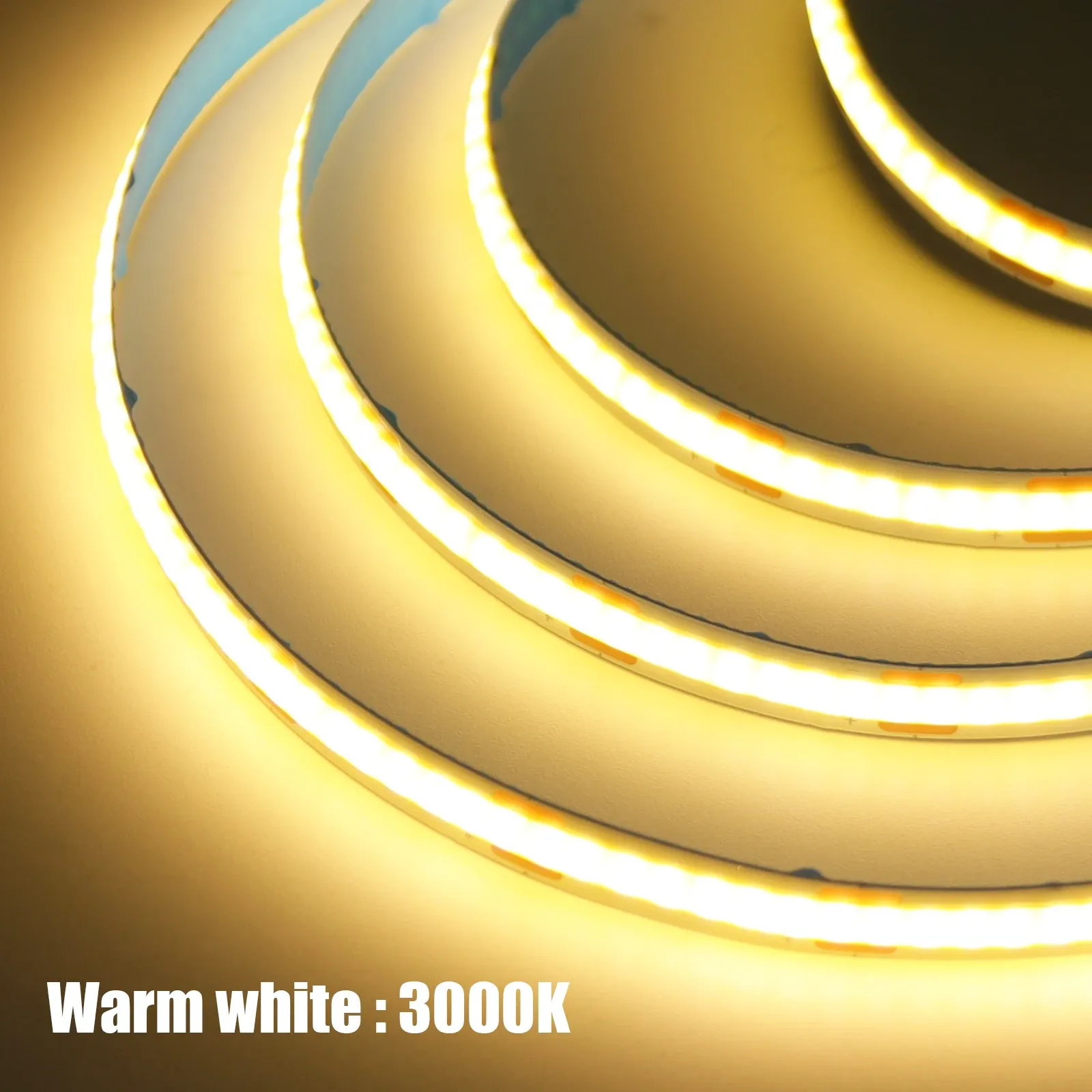 Bande lumineuse LED COB 12 V, flexible, 3 mm / 5 mm / 8 mm, longueur 0,5 à 5 m, 9 couleurs, pour décoration et rétro-éclairage TV 13