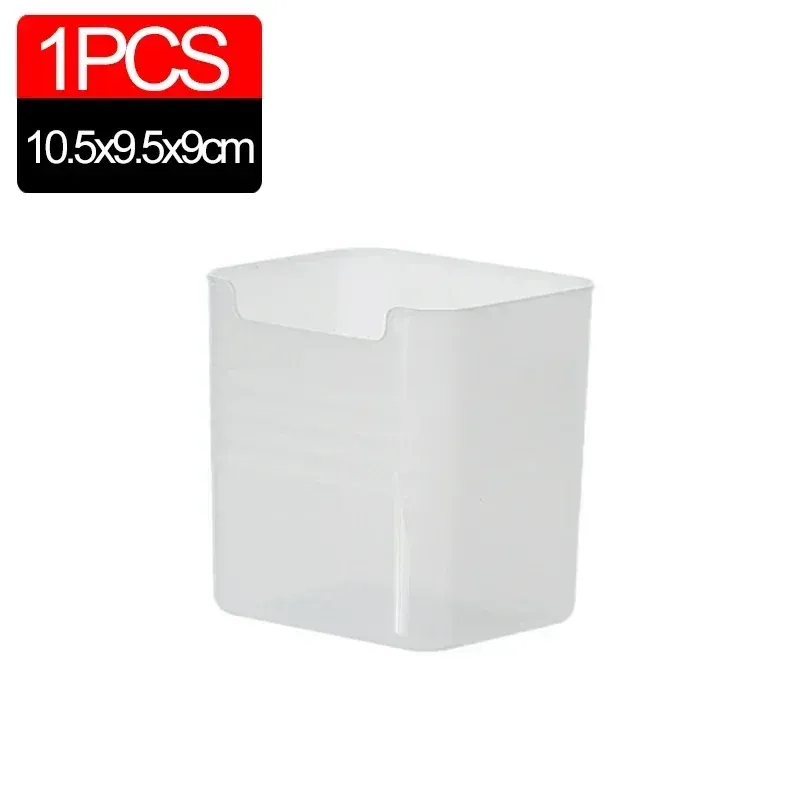 Boîtes de rangement pour réfrigérateur, lot de 5 : organisation des produits frais, légumes, fruits et épices 9