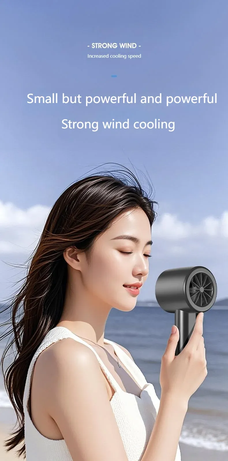 Mini ventilateur portatif, compacité