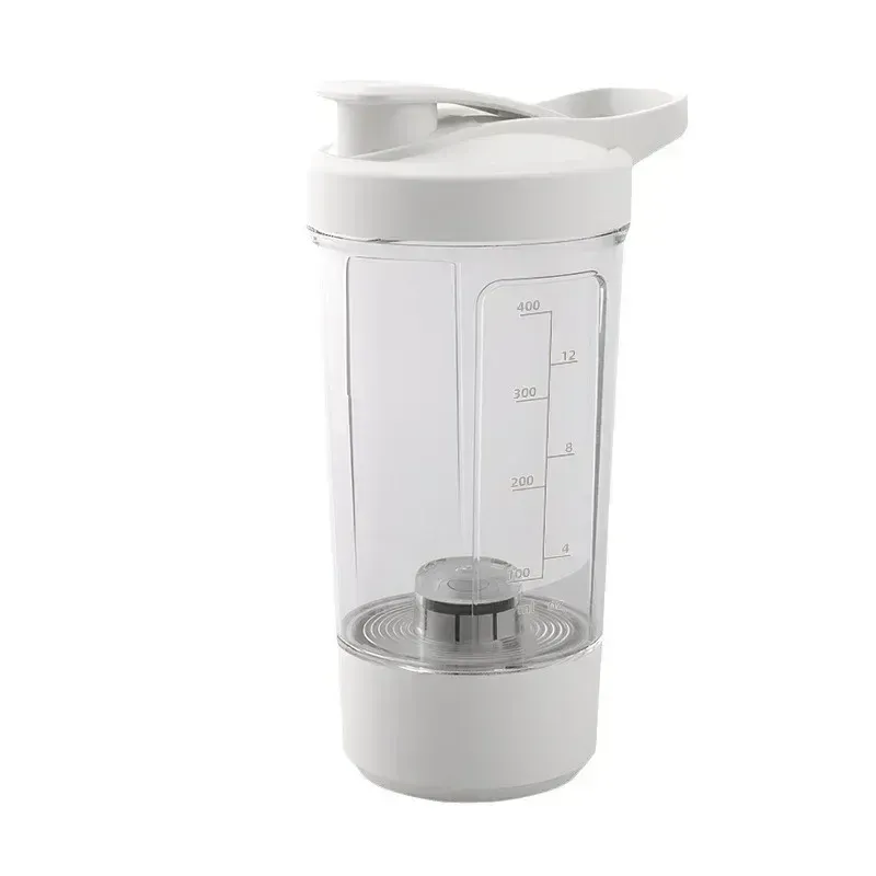 Shaker électrique portable pour protéines, rechargeable par USB, bouteille mélangeuse 450 ml pour l'entraînement sportif 5