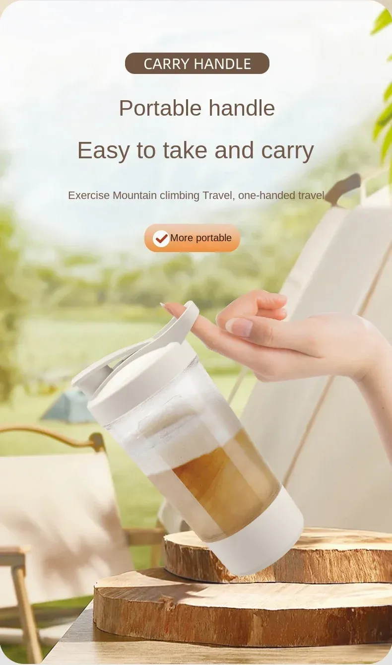 Shaker électrique portable, ambiance sportive